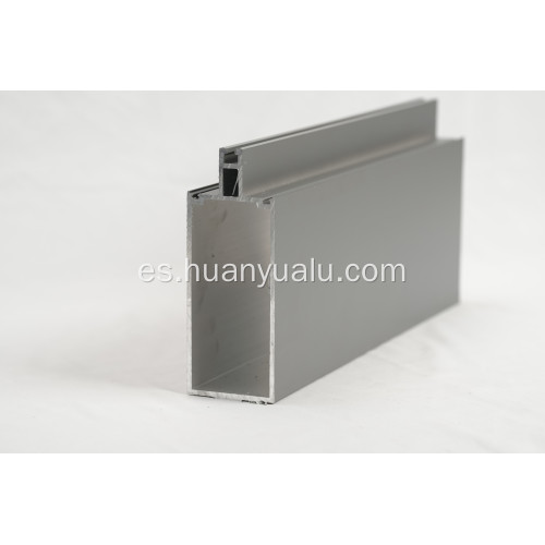 Perfiles de riel de aluminio de pared de cortina de la serie 6000